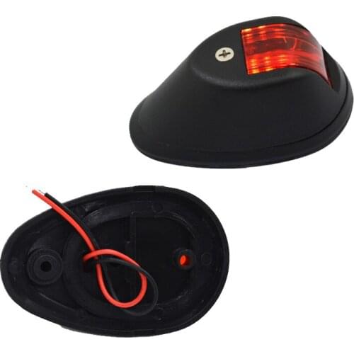 1 Pair Boat Yacht Navigation Light 12V Plastic Starboard Port Light Red Green