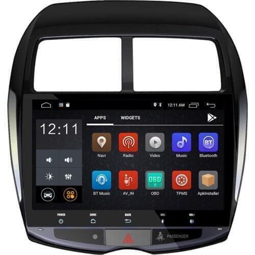 2G+32G android 10 car radio multimedia player For Mitsubishi ASX Peugeot 4008 Citroen C4 stereo dvd gps navigation RDS