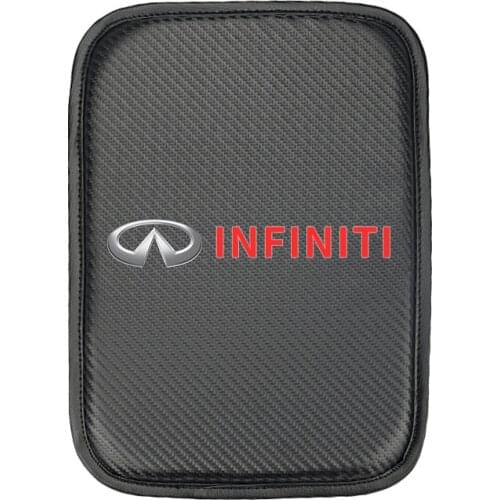 Car-Styling For Infiniti FX35 Q50 Q30 ESQ QX50 QX60 QX70 EX JX35 G35 G37 Car Armrest Pad Covers Auto Seat Armrests Storage