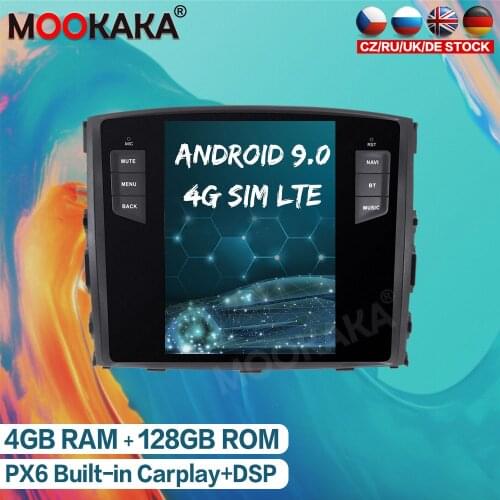 Android Car Multimedia Player For MITSUBISHI PAJERO V97 V93 Shogun Montero 2006-2017 Tesla Style GPS Navi Radio Stereo Head Unit