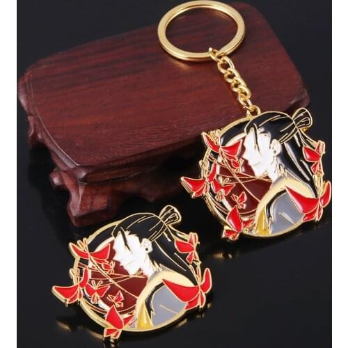 Anime Jujutsu Kaisen Geto Suguru Cartoon Metal Alloy Enamel Keychain Keyring Key Chain Clothes Lapel Bag Badge Brooch Pin