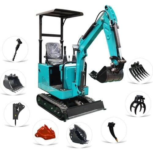 Top Ranking Cheap 1 Ton mini digger Chinese Manufacturer Hydraulic Mini Excavator For Sale