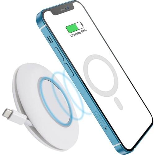 15W Magnetic Adsorption Fast Wireless Charger For iphone 12 Pro 12 Mini Mobile Phone Charger For IPhone 12/iphone 12 Pro Max