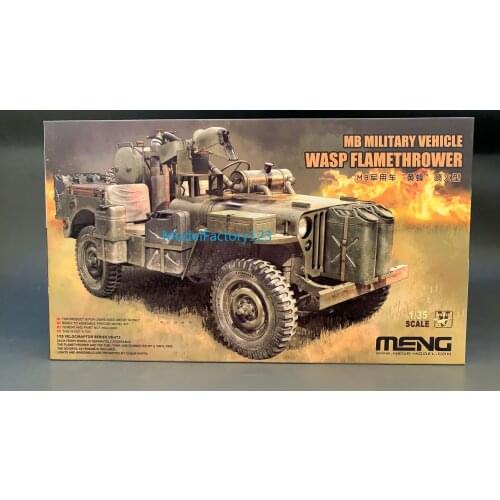 Meng VS-012 1/35 VELOCIRAPTOR SERIES WASP FLAMETHROWER JEEP