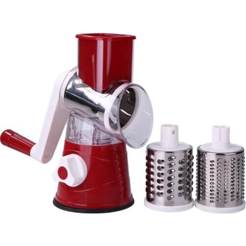Multifunction Chopper Blades Vegetable Cutter Manual Vegetable Fruit Potato Round Cutter Slicer Shredder Kitchen Gadgets