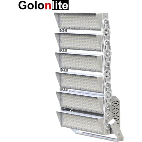 LED high pole light outdoor floodlight waterproof LED spotlight for football stadium court high mast square airport seaport IP66