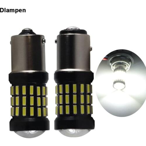 2pcs bombillas led Signal Light for car 12v 24v 1156 BA15S 1157 BAY15D P21W super 5W Auto Tail Bulb Brake Lights Reverse Lamp