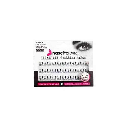 Handmade Single False Lash Pro Backstage Collection Individual Lashes Medium 60 Pcs Women