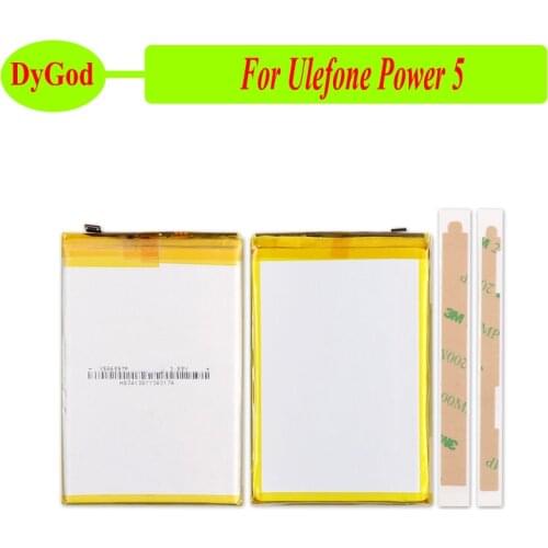 DyGod 13000mAh for Ulefone Power 5 Battery Replacement Batteries Bateria for Ulefone Power 5Smart Phone+3M Tape