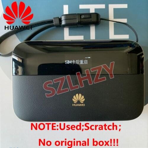 Used Unlocked Huawei 4G Router Mobile WIFI 2 Pro E5885Ls-93a Router 300mbps 4G LTE Hotspot wireless Access Point E5885 rj45 port