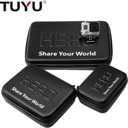 Universal Action Camera Carrying Case for Yi Sjcam 4000 Eken H9R DJI Gopro Hero 9 8 7 6 5 Travel Storage Collection Camera Bag