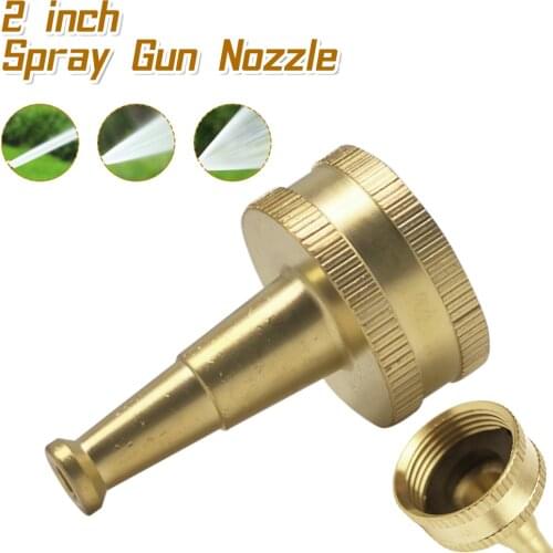 2" Hose Nozzle Watering Hose Connection Nozzle Water Sprayer for Garden Watering Irrigation Agricultural Sprinkler