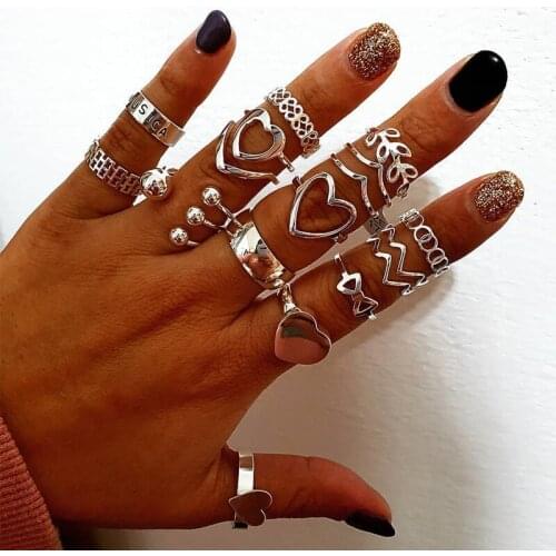 Женские серебряные кольца JINGZHAI China At AliExpress