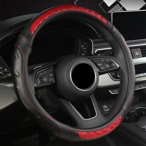 FeKoFeKo Leather Car Steering Wheel Cover For Mercedess Benzs Smart Fortwo 450 car accessories auto styling