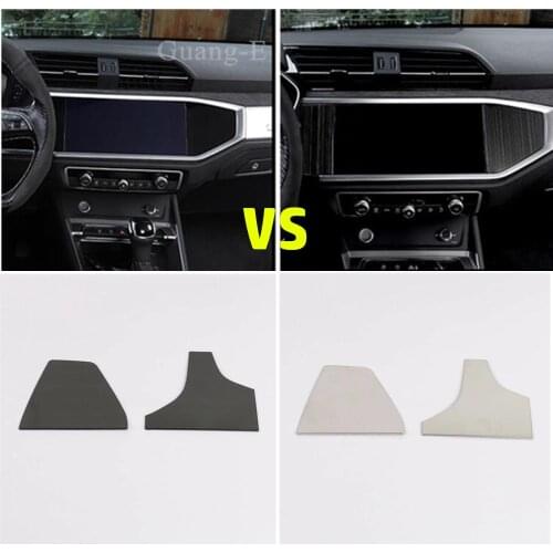 Car Cover Middle Console Outlet Vent Air-Condition Volume Navigation Switch Trim Frame 1pcs For AUDI Q3 （F3）2018 2019 2020