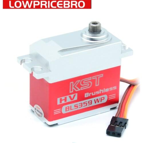 KST BLS359 WP Waterproof Torque 28KG Full Metal Case Car Brushless Motor Servo