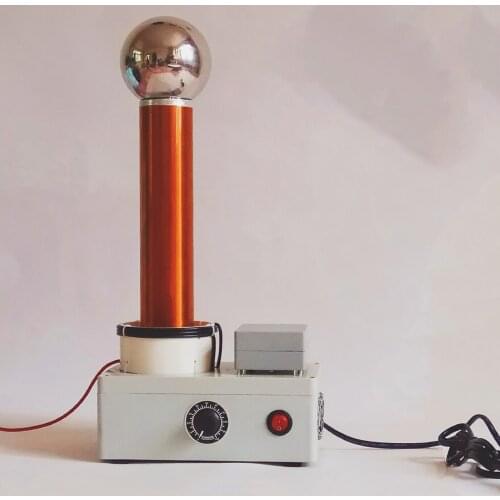 Lightning Simulator Tesla Coil Spark Gap High Frequency ALTERNATING Current Wireless Transmission Principle Demonstration