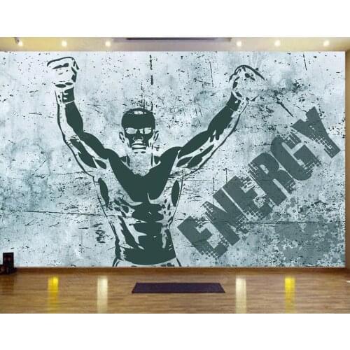 Custom photo wallpaper for walls 3d mural Modern Nostalgic classical taekwondo gym martial arts hall tooling background wall