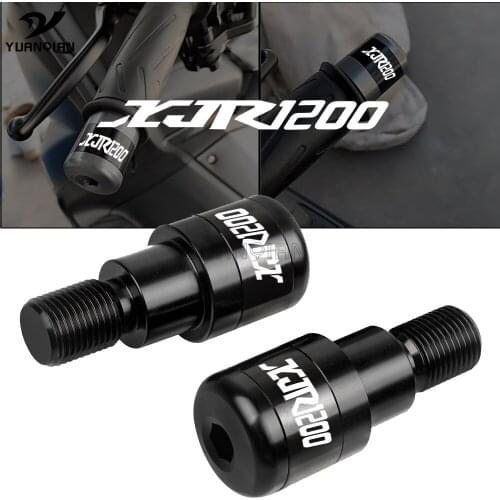 Motorcycle Handlebar Grips End Cap Motorcycles Handle Bar End Grip Cap For YAMAHA XJR1200 XJR 1200 1995-1998 1996 Accessories