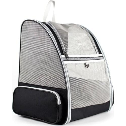 Pet Dog Cat Carrier Backpack Mesh Ventilation Bag Pouch Breathable Windows for Outdoor Travel Hiking Walking Pet Accessories