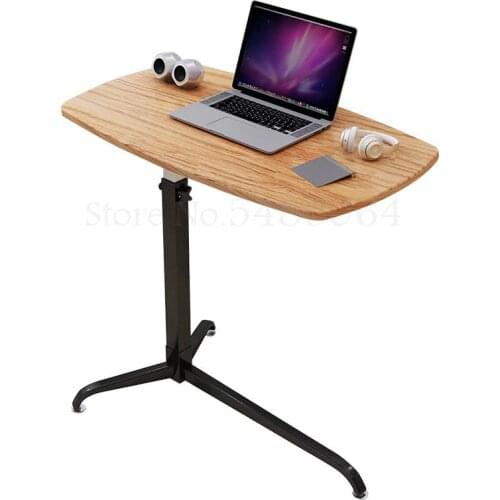 Removable Bedside Table Laptop Table Sofa Side Table Lift Lazy Table Solid Wood Desk Bedroom Small Table