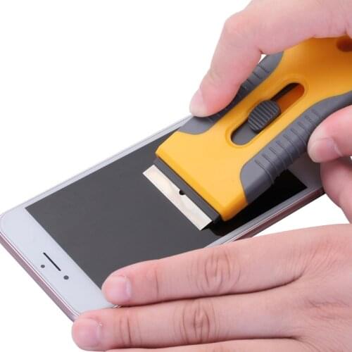 Phone Screen Glass Remove Glue Knife Cleaning Tools Stainless Steel Blade Scraper Knife For Mobile Phone Repair