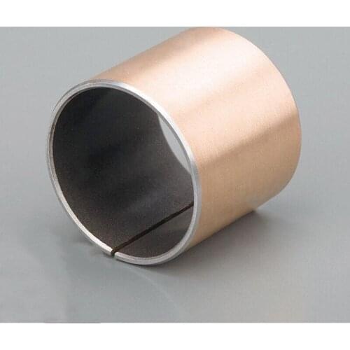1pcs copper color SF-1F self-lubricating composite bearing bushing flange sleeve guide sleeves nut 25x28x35/40/50mm IDxODxH