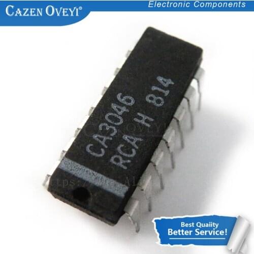 10pcs/lot CA3046 3046 DIP-14 In Stock