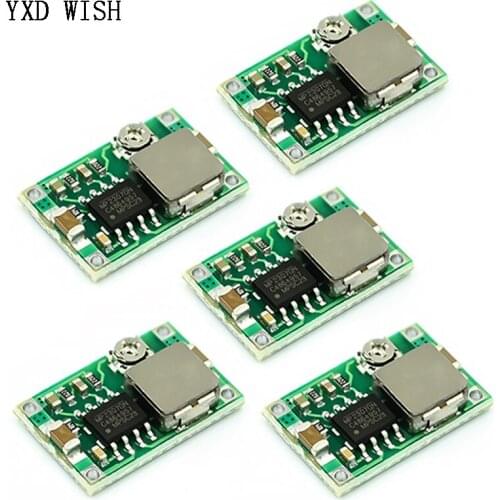 100pcs/ DC-DC Step Down Power MINI360 RC Airplane Module mini 360 Buck Converter 2A Step Down Module 4.75V-23V to 1V-17V LM2596