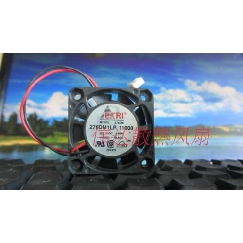 ETRI 276DM1LP DC 12V 0.84A 40x40x10mm 2-Wire Server Cooling Fan