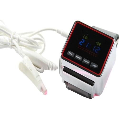 11 beams Allergic Rhinitis Relief Control blood pressure Cold laser Therapy wrist watch Model LLLT Physiotherapy