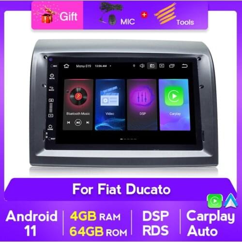 PX5 Android 11 car Audio Navigation Multimedia dvd radio CarPlay AUTO for FIAT DUCATO/CITROEN JUMPER/PEUGEOT BOXER 2011-2015
