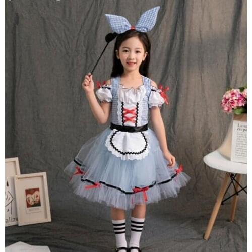 Butterfly Fairy Cosplay Costumes Kids Witch Costume Fancy Fantasia Girls Princess Skirt Masquerade