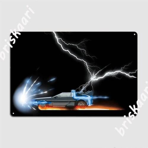 Back To The Future Back To The Future Metal Signs Wall Cave pub Garage Printing Plaques Tin sign Posters