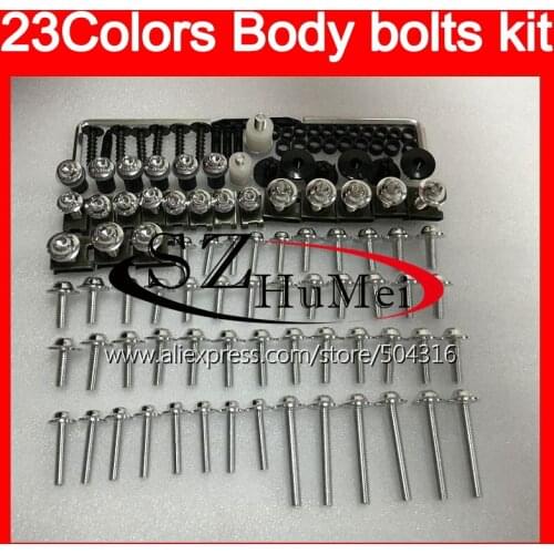 Fairing bolts full screw kit For KAWASAKI NINJA ZX 300R 13 14 15 ZX300R EX 300 EX300 2013 2014 2015 Windscreen bolt screws Nuts