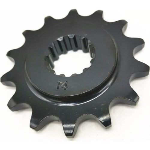 FOR KAWASAKI KLX650 KLX 650 Motorcycle Accessories Front Tire Chain Pinion Gear 14T