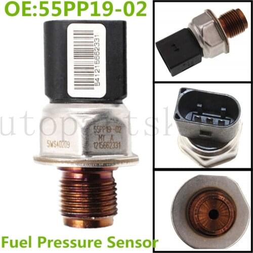 Good New Fuel Pressure Sensor 55PP19-02 For Land Rover Discovery Range Rover LR3 LR4 OEM # 5WS40209 55PP19-01 55PP1901 55PP19-02