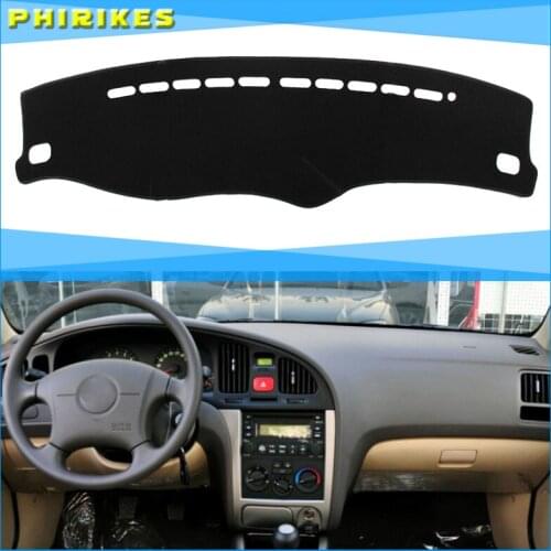 For Hyundai Elantra 2000-2006 Car Styling Anti-UV Dashboard Dash Mat Pad DashMat Sun Shade Instrument Protect Carpet Accessories