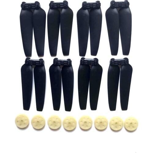 8pcs propeller blades Gear for E520S S162 E520 JD22S GPS drone rc Quadcopter spare parts Accessories