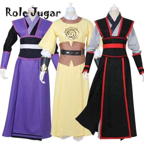 Men Dao Mo To Shi Wei Wuxian Cosplay Lan Wangji Costume Halloween Ancient Hanfu Dress Women Mo Dao Zu Shi Cosplay Costumes