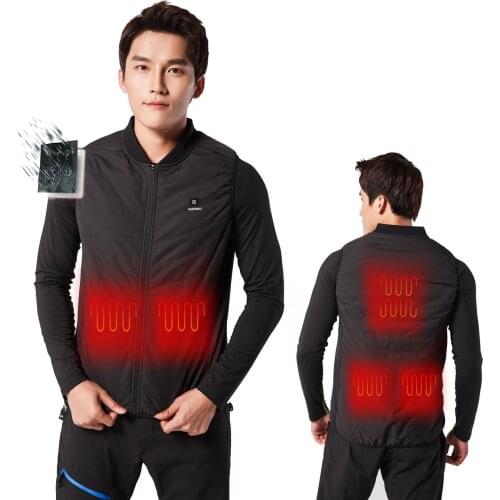 Excellent manufacturer selling high performance far infrared mens heated vest