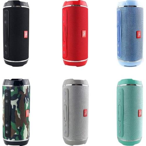 Portable Wireless Bluetooth Speakers TG116 Soundbar stereo subwoofer Outdoor Sports IPX5 Waterproof Support TF Card FM Radio AUX