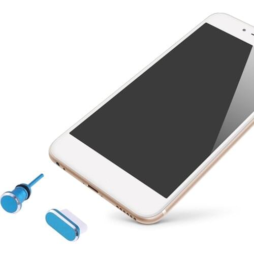 Type C Anti Dust Plug For Samsung S9 S8 A5 A7 2019 Type-C Phone Charging Port 3.5mm Earphone Jack Sim Card