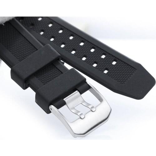 Silicone Watch Band Quick Release Replacement Bracelet Strap Bands Black Men Anbeer Watchband Silicone Sport Watch Rubber H4W4