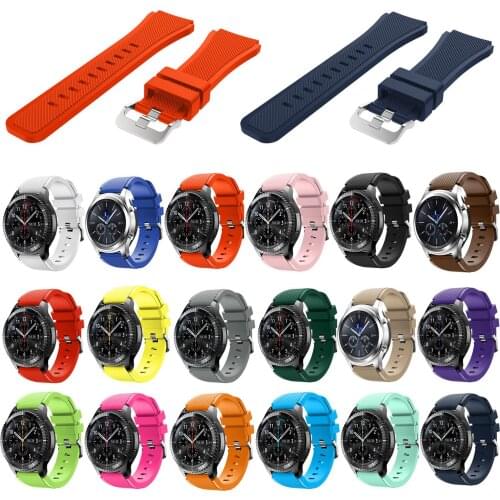 Smart Accessories for Amazfit Stratos Strap 22mm Band for Xiaomi Watch 1 2 Amazfit Pace Replacement Silicone Band for Gear S3