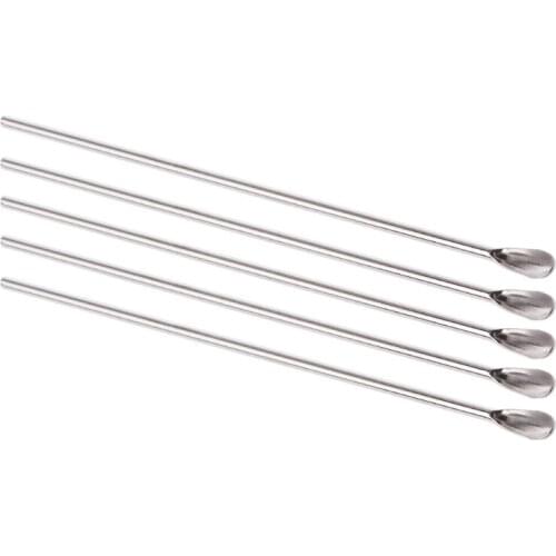 5Pcs Stainless Steel Ear Pick Wax Curette Remover Cleaner Care Tool EarPick Ear Care Tool