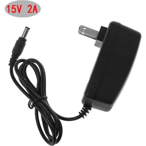 Power Supply Adapter Switching Wall Charger Transformer AC DC 15V 2A 5.5x2.5mm
