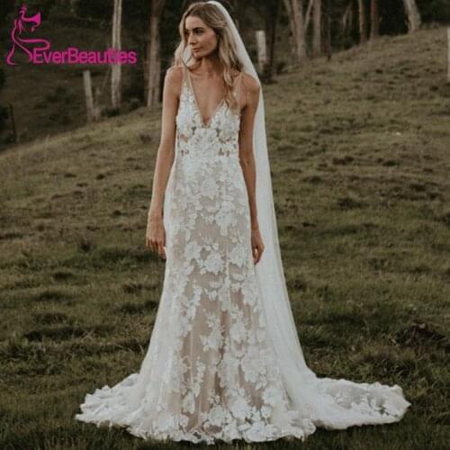 EVERBEAUTIES Sleeveless Wedding Dresses