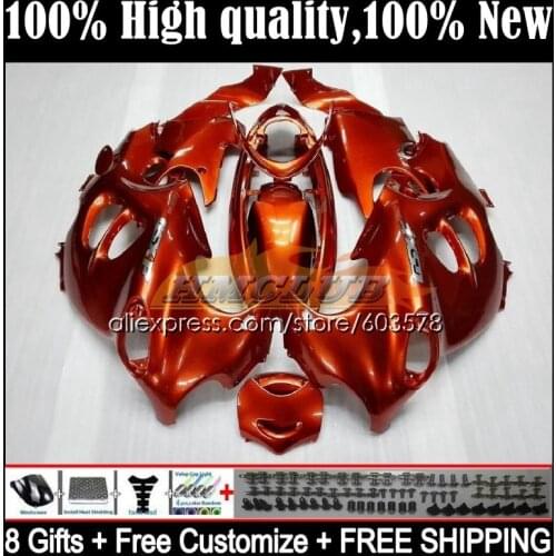 Body For SUZUKI KATANA GSXF 750 600 GSX600F 2CL.129 GSXF750 98 99 00 01 02 GSXF600 1998 1999 2000 2001 2002 Fairing ALL Orange