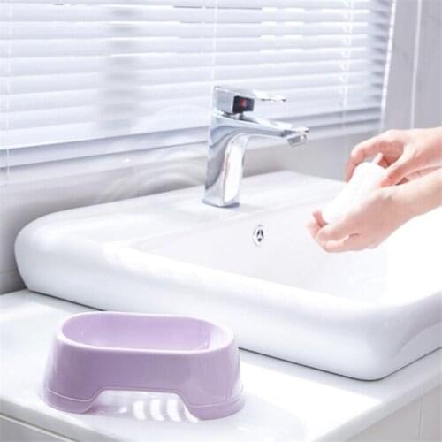 2020 New Bathroom Dish Plate Case Home Shower Holder Container Soap Box Plastic Soap Box Dispenser Soap Rack